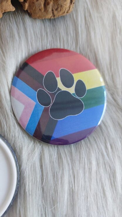 XL Pride Flag Button