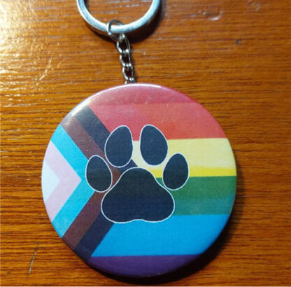 Pride Paw Keychain/Bottle opener - Image 2