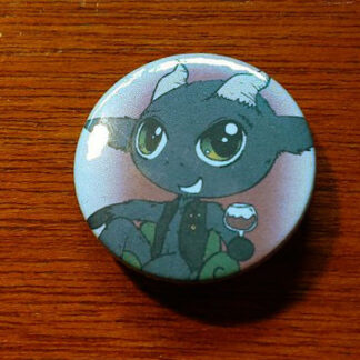 Cute Goat Button