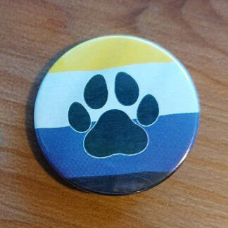 Nonbinary Paw Button